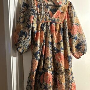 Umgee women’s dress in Blue and Orange